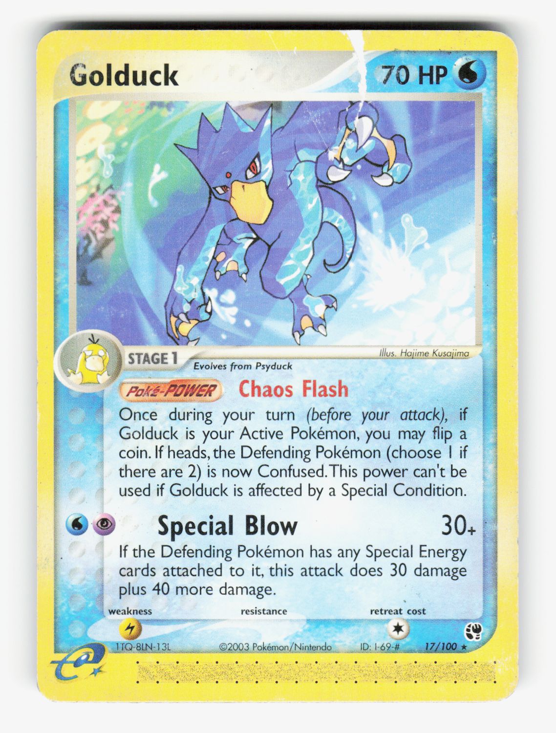 Golduck - 17/100 - Normal