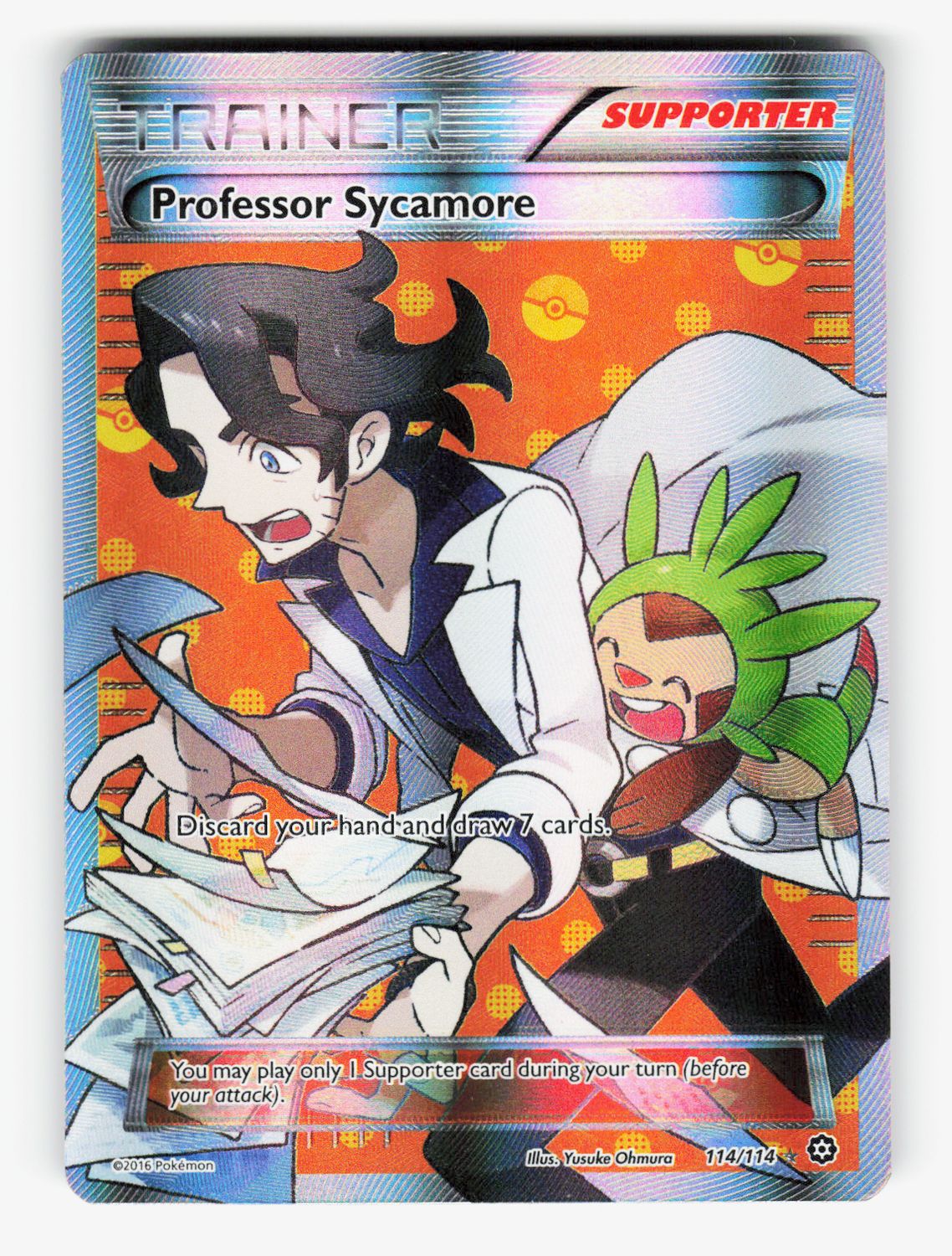 Professor Sycamore - 114/114 - Holofoil