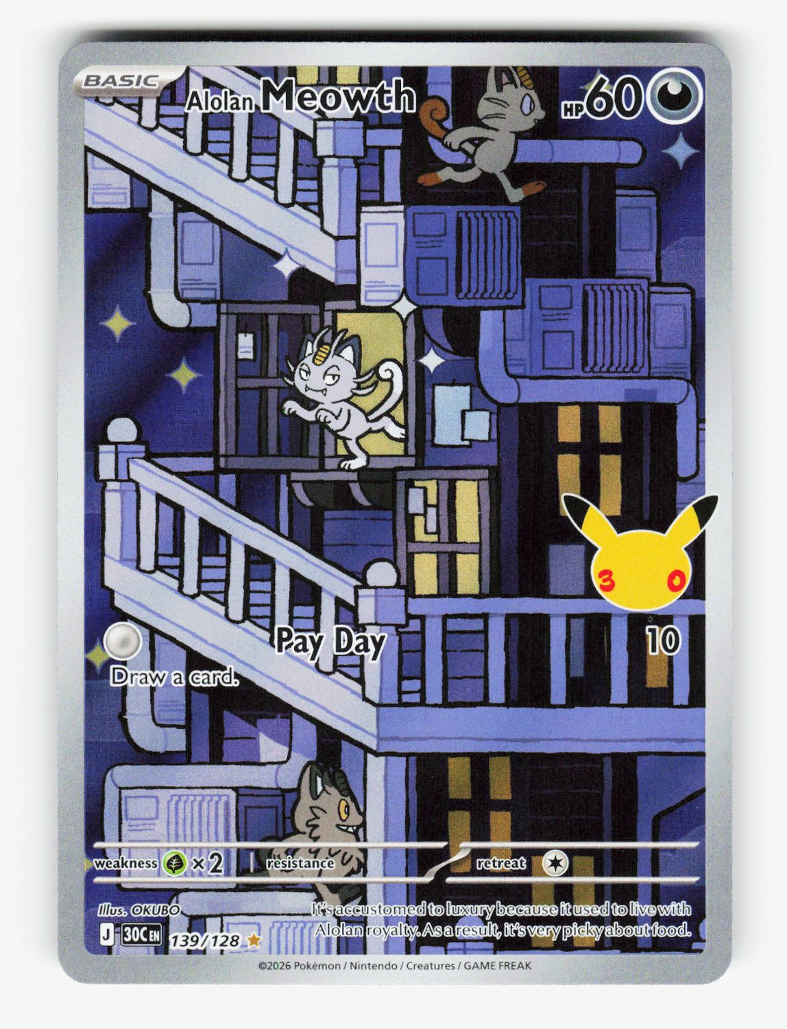 Alolan Meowth - 139/128 - C