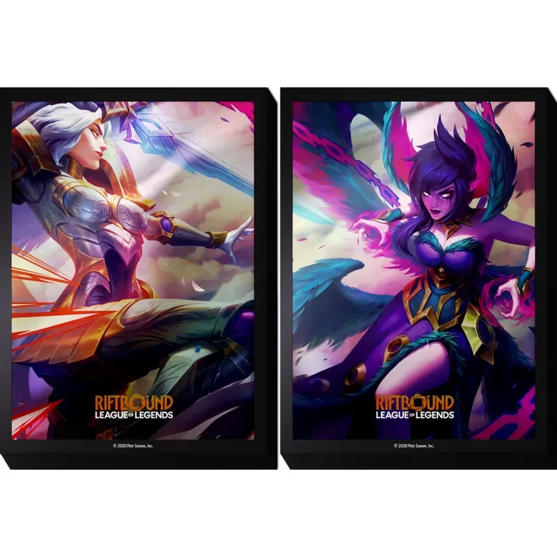 Riftbound Art Sleeves, Colour: Kayle vs Morgana