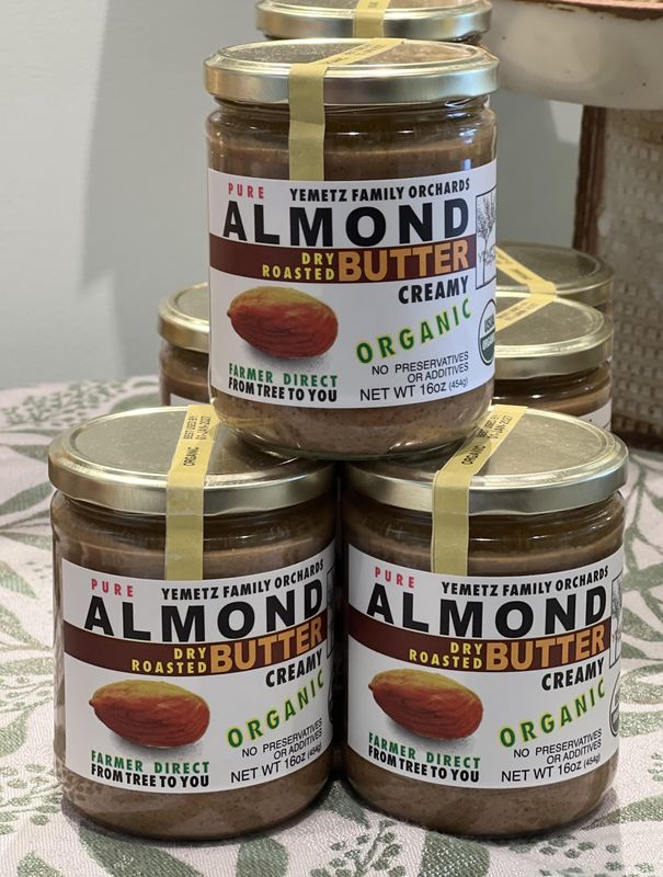 Almond Butter Yemetz Family Farms