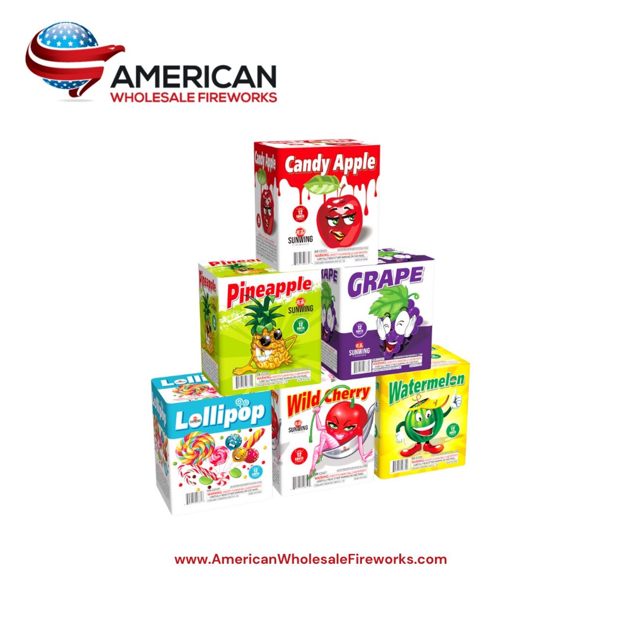 Pyro Candy Assortment (Set of 6)