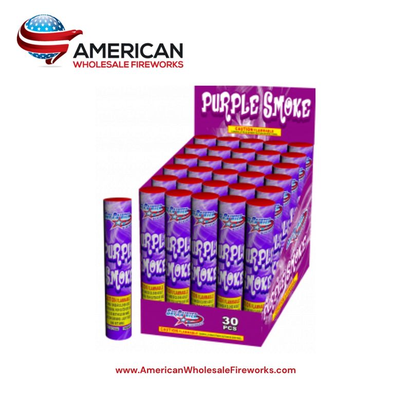 Sky Painter Smoke Tube - Purple (Single)
