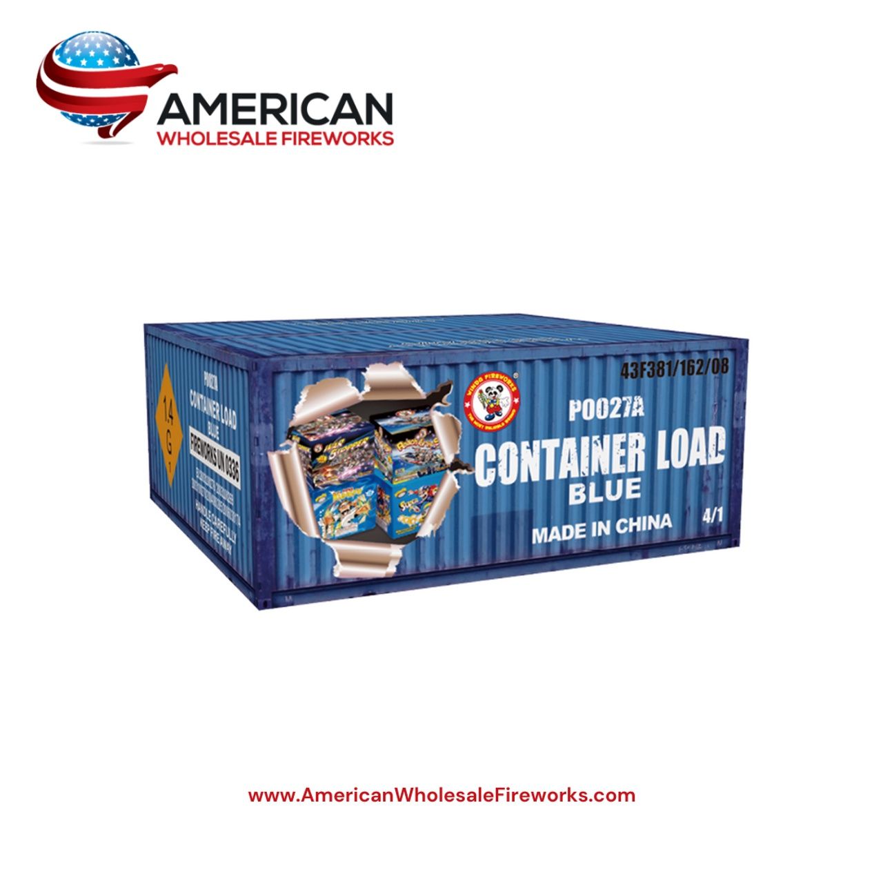 Container Load Blue
