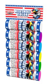 Mega Smoke - Color (Pack of 6)