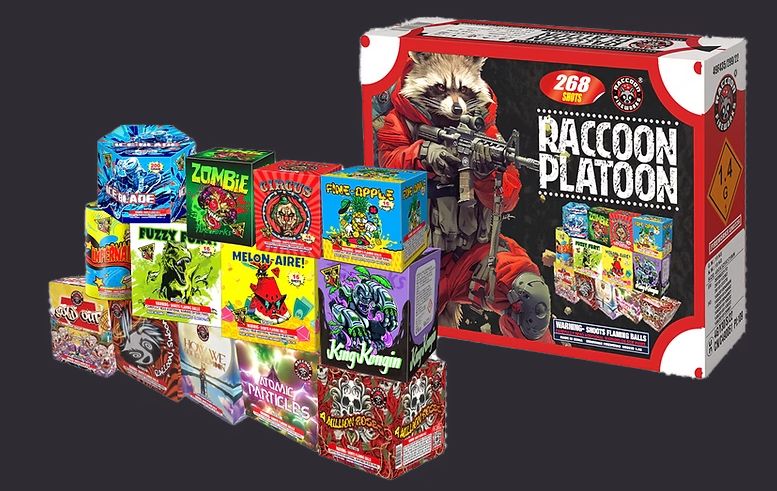 Raccoon Platoon (Case of 13)