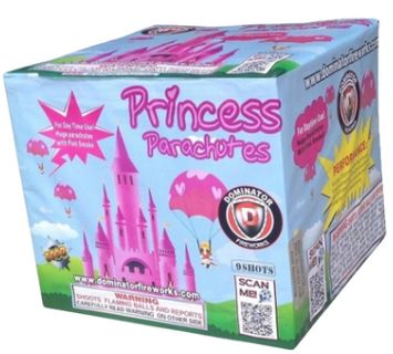 Princess Parachutes - 9s Cake