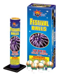 Festival Balls Super Color Bursts