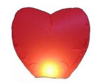 Sky Lantern - Heart