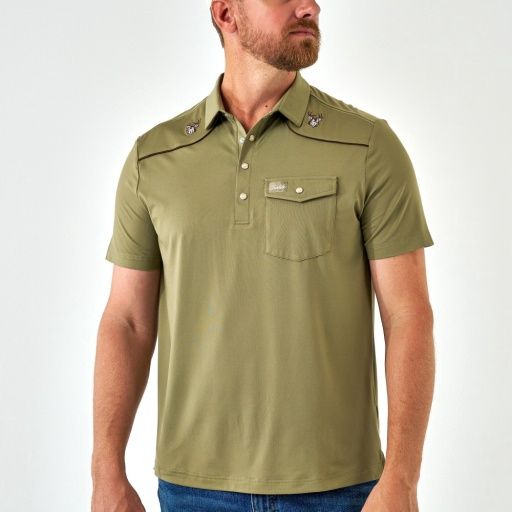 PEARL SNAP PERFORMANCE POLO, Colour: WHITETAIL, Size: Small