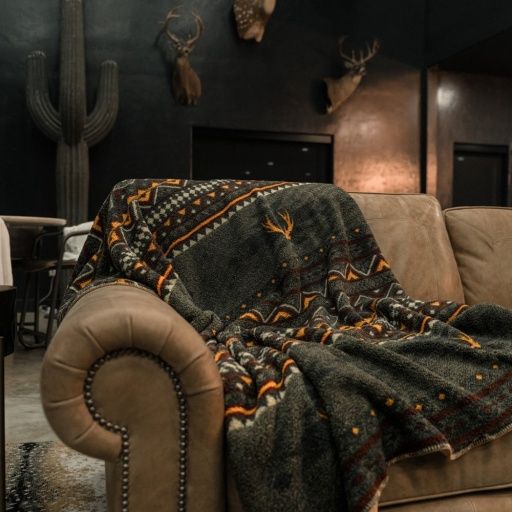 SHERPA BLANKET - AZTEC
