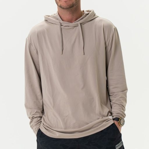 PERFORMANCE HOODIE, Colour: SANDSTONE, Size: Small