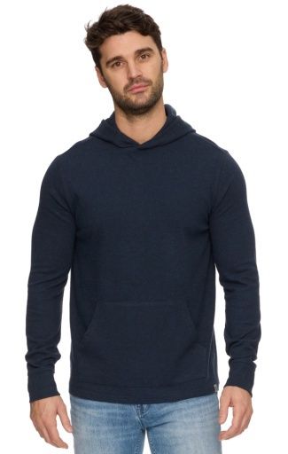 HERO SOLID TWILL HOODIE, Colour: navy, Size: S