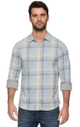 MORSE LS HERO KNIT FLANNEL, Size: M