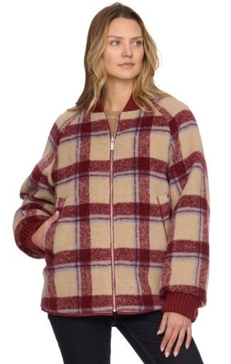 ANNISTON REVERSIBLE QUILTED BOMBER JACKET, Size: XL