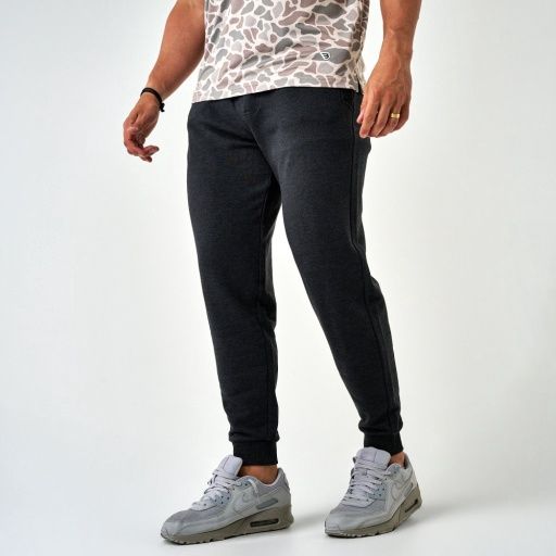 FLEECE JOGGER - BLACK, Size: Medium