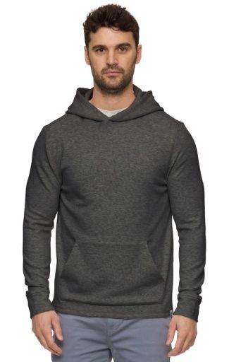NEWTON FLEECED HOODIE, Colour: charcoal, Size: XL