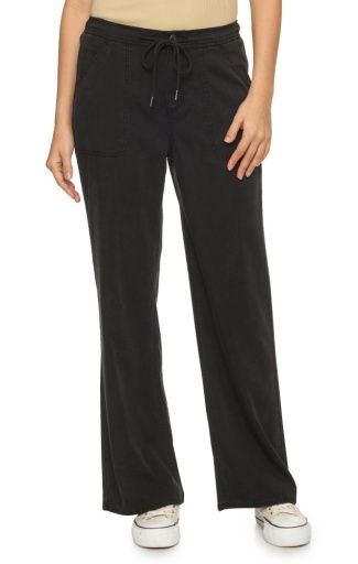 BLUFFTON WIDE LEG PULL ON PANT, Colour: black, Size: 8/29
