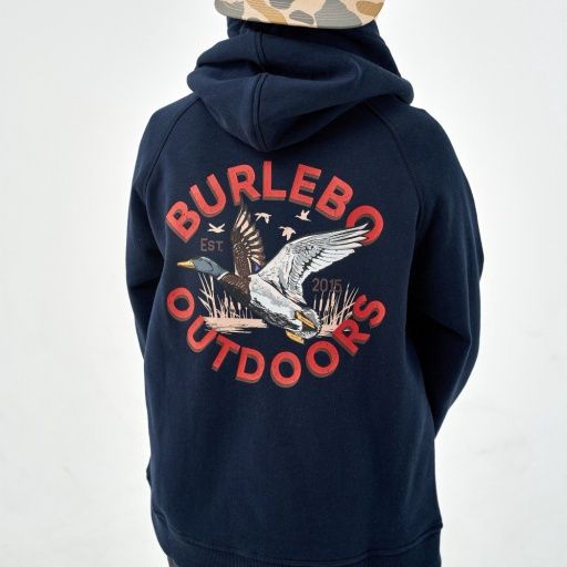 YOUTH FLEECE HOODIE, Size: Large