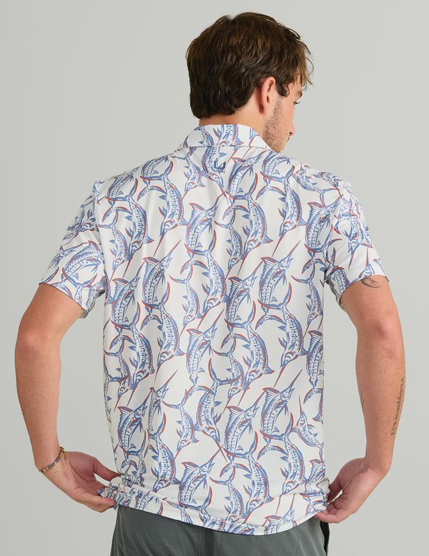 PURSUIT PRINTED POLO