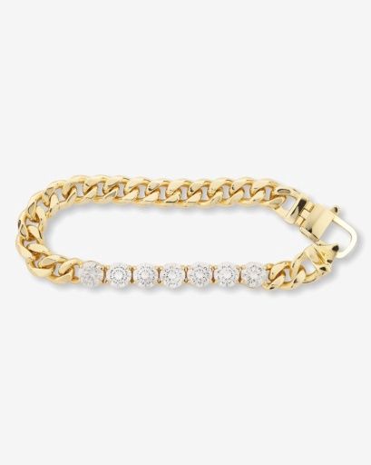 Julian Loves Diamonds Bracelet - Gold