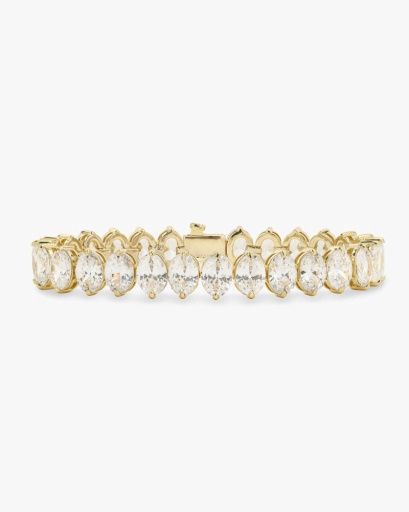Hello Gorgeous Tennis Bracelet - Gold