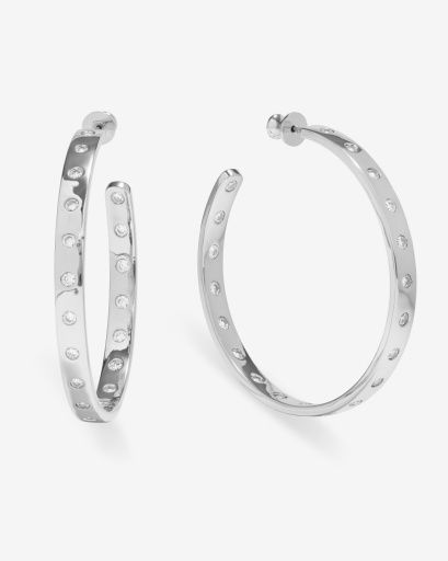 Ashley Rodeo Hoops 2" - Silver