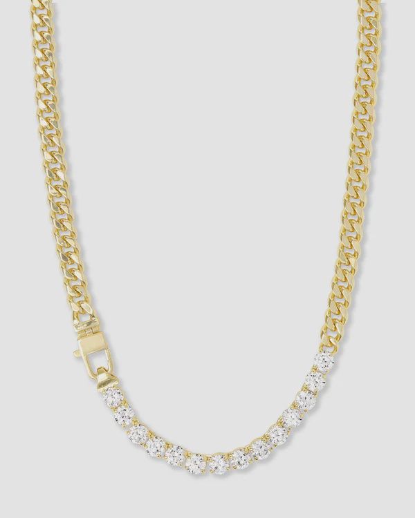 Julian REALLY Loves Diamonds Necklace Gold
