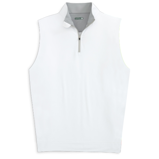 WHITE VENTURE PERFORMANCE QUARTER-ZIP VEST, Size: M