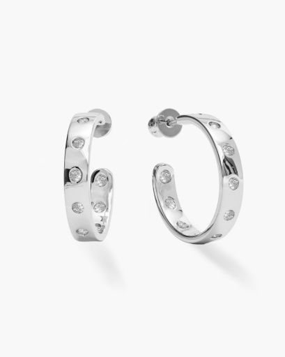 Ashley Rodeo Hoops 1"-Silver