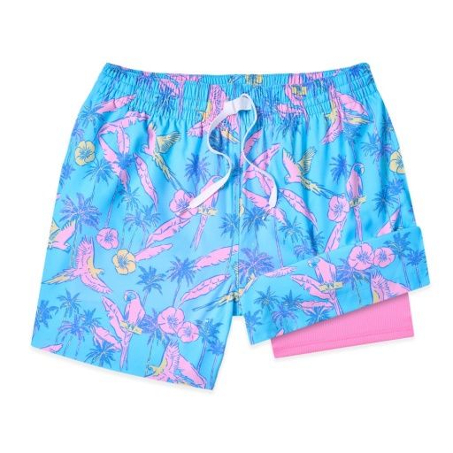 The Flock Parties 5.5" (Classic Lined Swim Trunk), Size: M