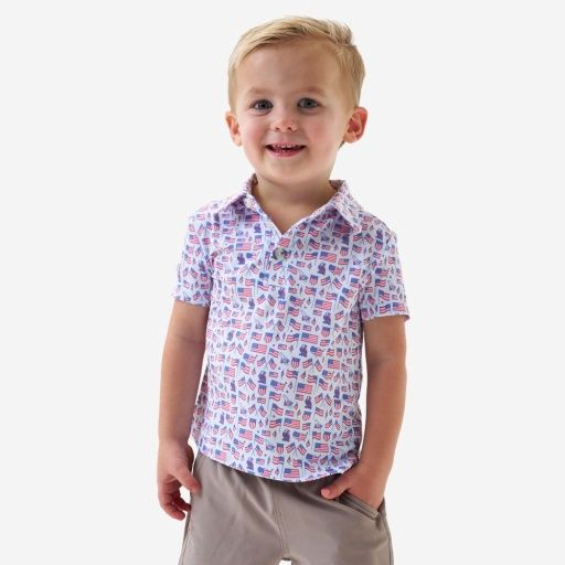 YOUTH POLO-OLD GLORY