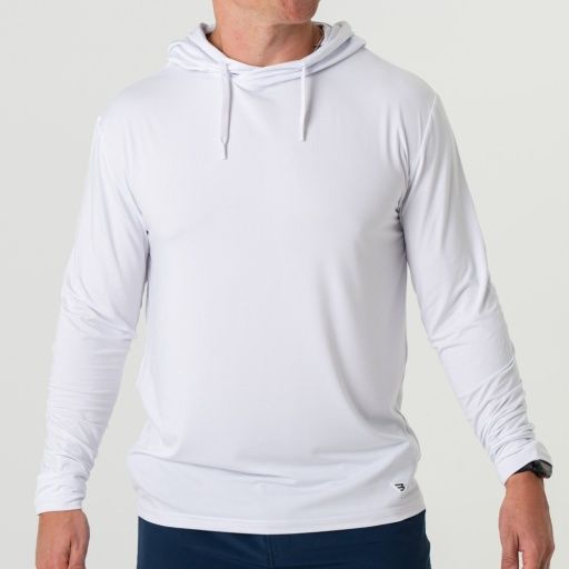 PERFORMANCE HOODIE-WHITE