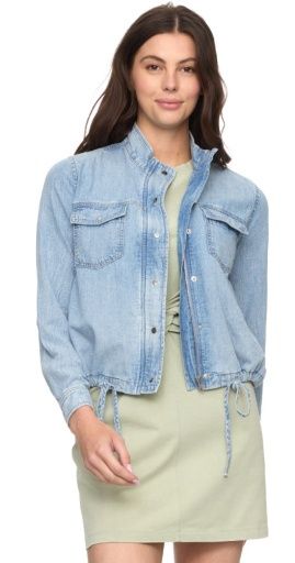 WILMA UTILIITY CROPPED JACKET, Size: M