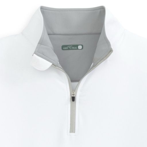 WHITE VENTURE PERFORMANCE QUARTER-ZIP