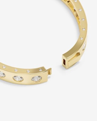 Ashley Rodeo Lock Cuff 9mm-gold
