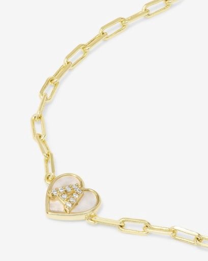 Love Letters Heart Bracelet