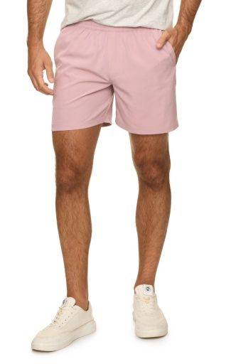 WRIGHT ELASTIC WAIST ATHLETIC SHORT- 6 INCH
