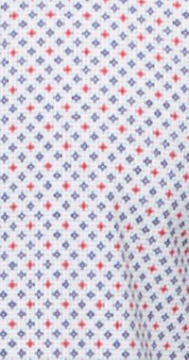 HOPKINS SS GEO PRINT JOURNEY SHIRT