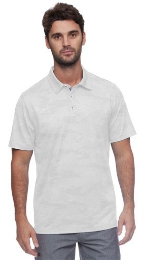 DESTIN CAMO DOT PERFORMANCE POLO