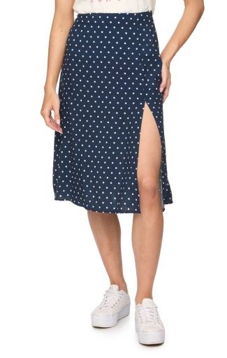 ZOE MIDI SLIP SKIRT, Size: S