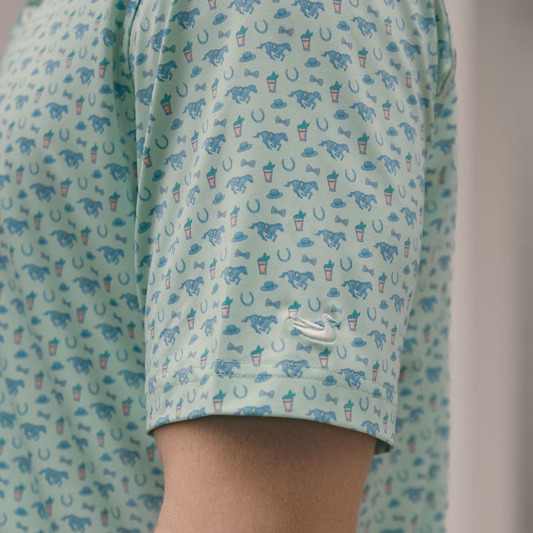 FLYLINE PERFORMANCE POLO-MINT