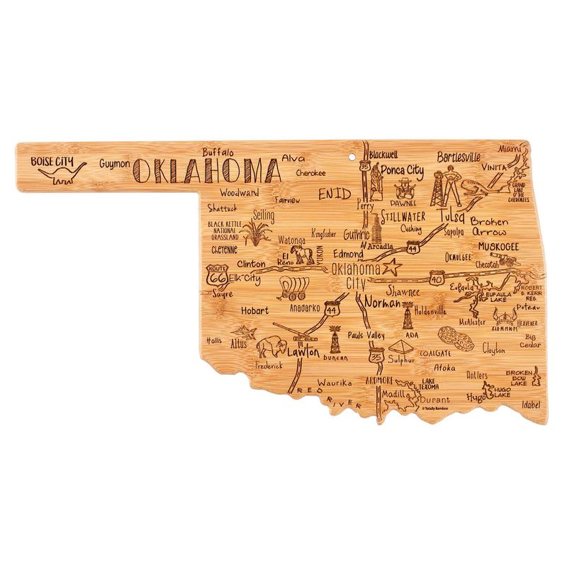 Destination Oklahoma Cutting Board