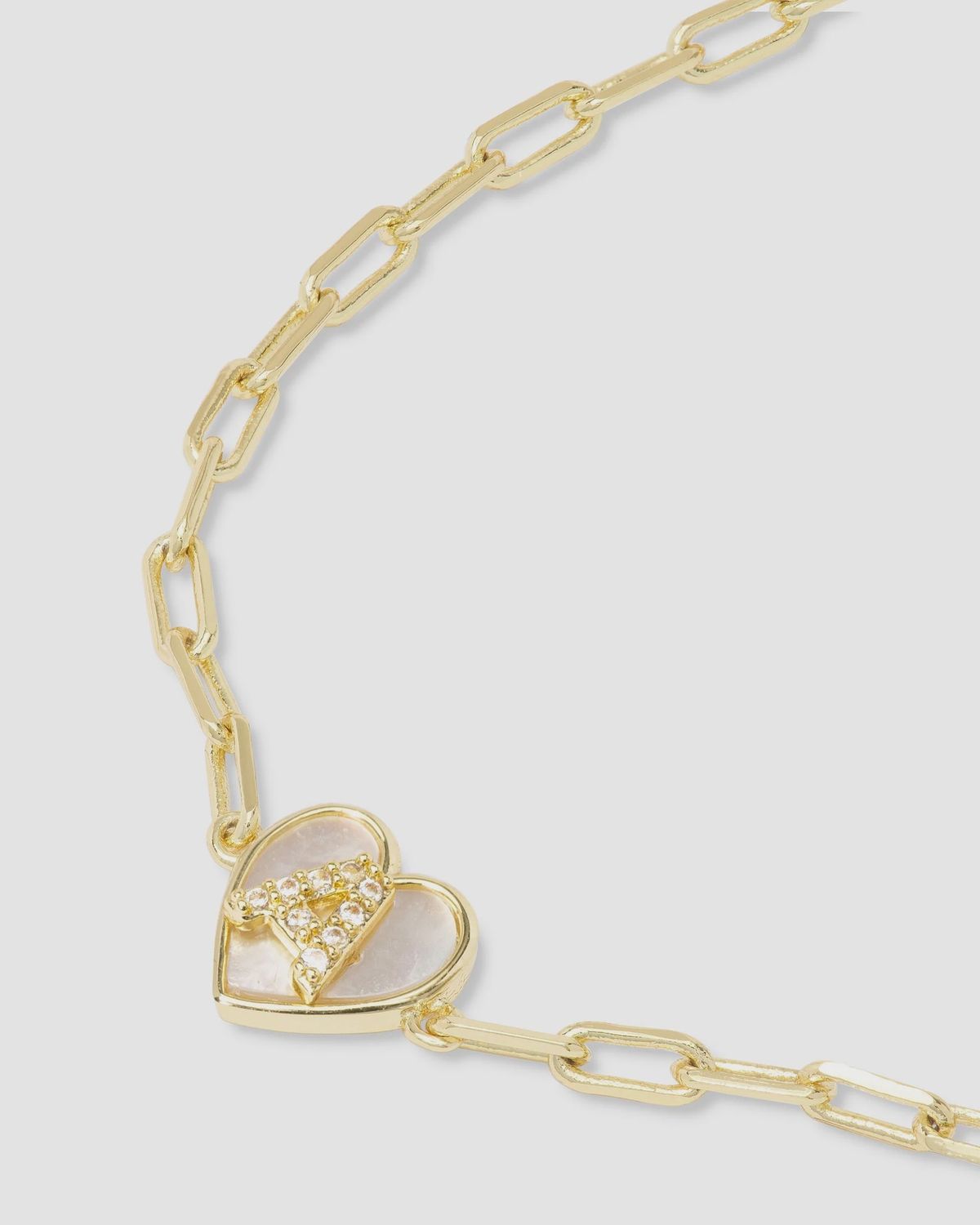 Baby Love Letters Bracelet - Gold