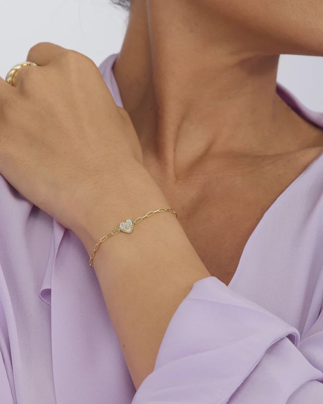 Baby Love Letters Bracelet - Gold
