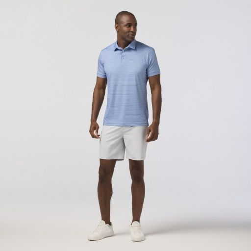 Versa SS Polo-CLOUD BLUE CLUB CREST, Size: Classic-3X-L