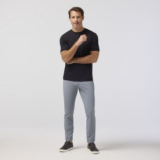 Helmsman Chino Pant-SMOKE