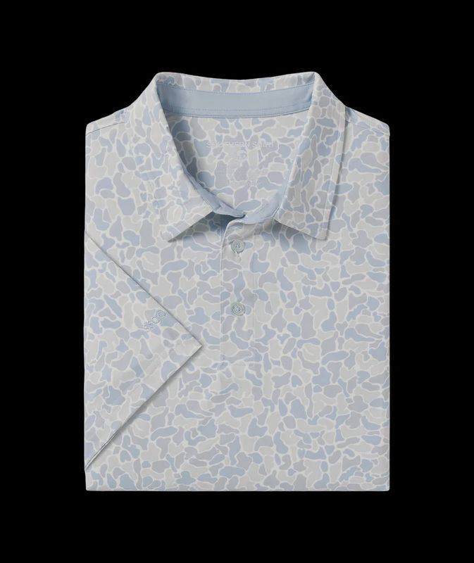 HUNTERS HIDEAWAY PRINTED POLO