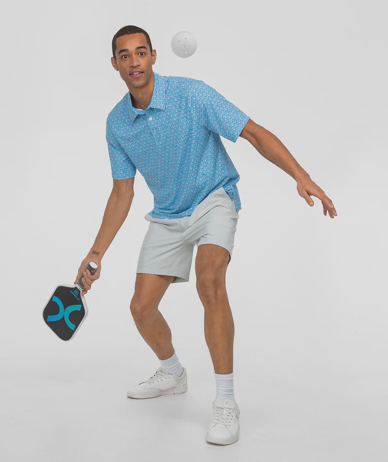 NET GAINS PRINTED POLO