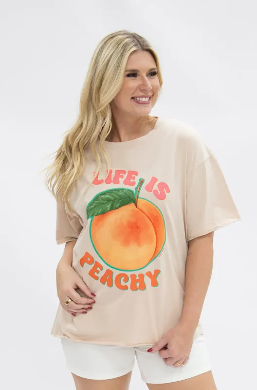 LIFE IS PEACHY TEE